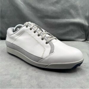 FootJoy Contour Casual Men’s‎ Spikeless White Golf Shoes Size 10.5 Wide Like New